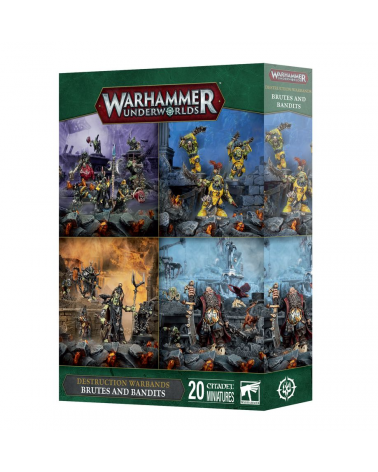 WH UNDERWORLDS: BRUTES ET BANDITS / Destruction Warbands: Brutes and Bandits