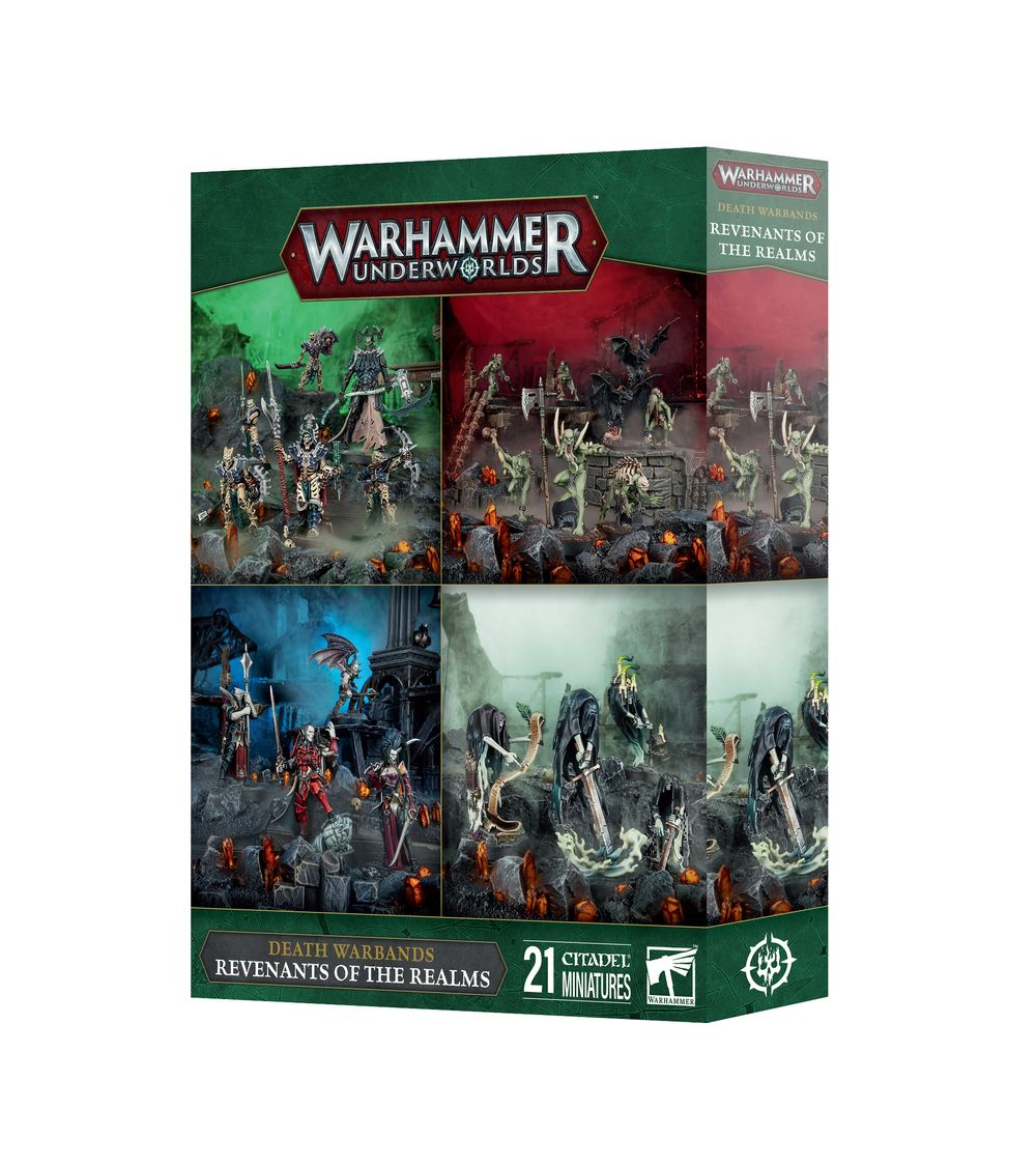 WH UNDERWORLDS: REVENANTS DES ROYAUMES / Death Warbands: Revenants of the Realms