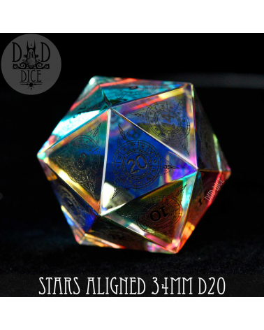 Stars Aligned 30mm D20 (Gift Box)