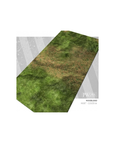 Woodland - Wargames Terrain Mat ( 44x60)