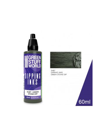 Dipping ink 60 ml - GREEN STONE DIP