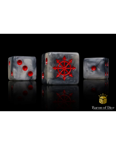Chaos Demon Dice - Red Star
