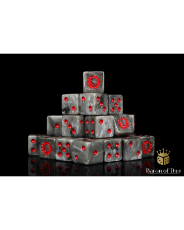 Machine Dice (square corner)