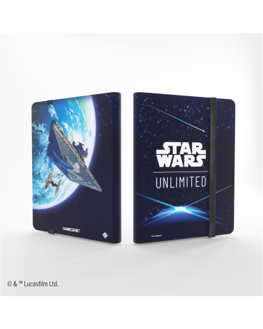 Star Wars: Unlimited 18-Pocket Album - Card Back Blue