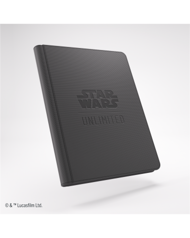 Star Wars: Unlimited Zip-Up Album 18-Pocket - Black