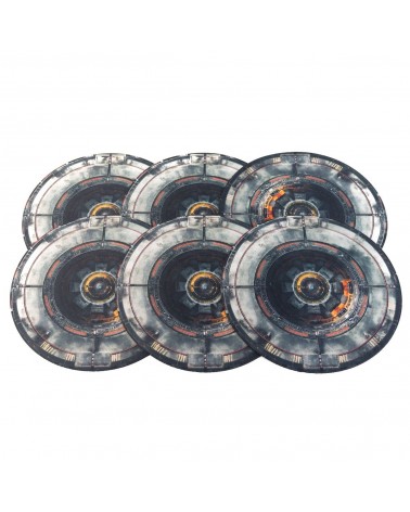 Objectifs - Rubber Zone for Warhammer 40k - Core (6x)