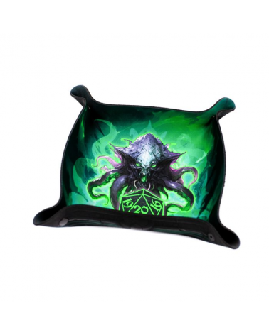 Deep Terror - Premium Dice Tray glowing in the dark