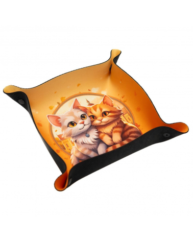 Dice Tray - Cuddly Kittens 22x22 cm