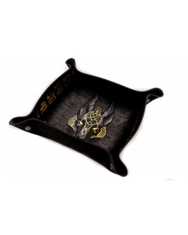 Anubis - Premium Dice Tray with gold trim