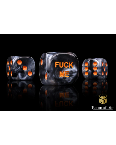 F*** Me Dice - Steel - Metal Box