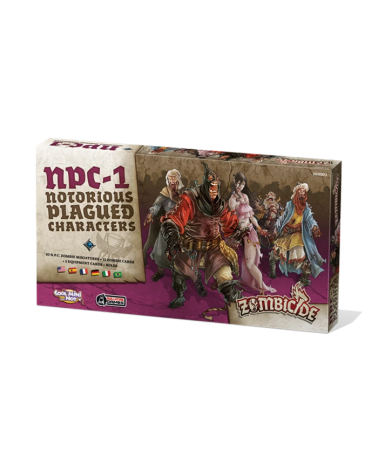ZOMBICIDE BLACK PLAGUE NOTORIOUS PLAGUED CHARACTERS (FR)