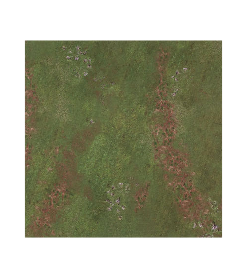 Tapis Gamemat 4'x4' G-Mat: Highlands in War