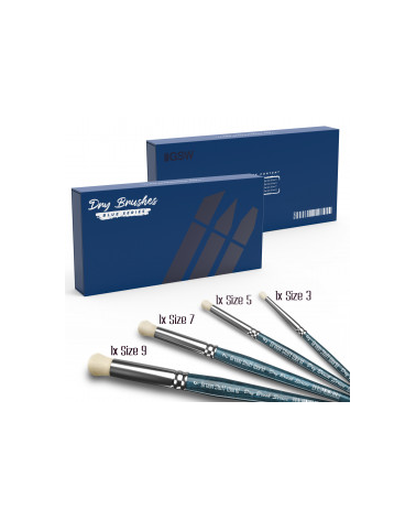 Set Pinceaux pour Brossage - BLUE SERIES