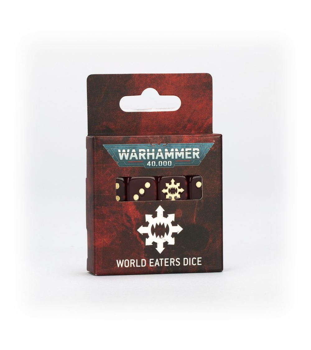 WARHAMMER 40000: WORLD EATERS DICE