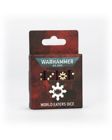 WARHAMMER 40000: WORLD EATERS DICE
