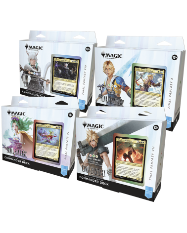 MTG - Final Fantasy Collector's Commander Deck Display (4 Decks) - EN