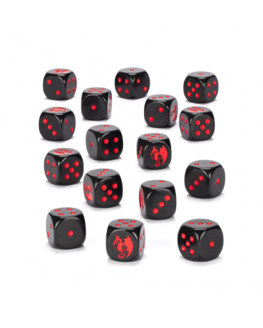 AGE OF SIGMAR:SOULBLIGHT GRAVELORDS DICE / Set de Dés Seigneurs Ruinemânes