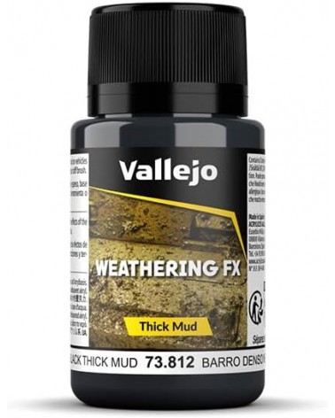Black Thick Mud - Vallejo FX