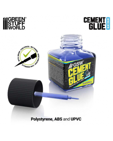 Blue Cement glue for plastics 40ml