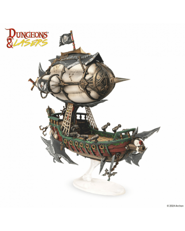 DUNGEONS & LASERS - FIGURINES - DEUSLAIR - FLYING PIRATES AIRSHIP