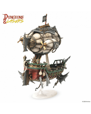 DUNGEONS & LASERS - FIGURINES - DEUSLAIR - FLYING PIRATES AIRSHIP
