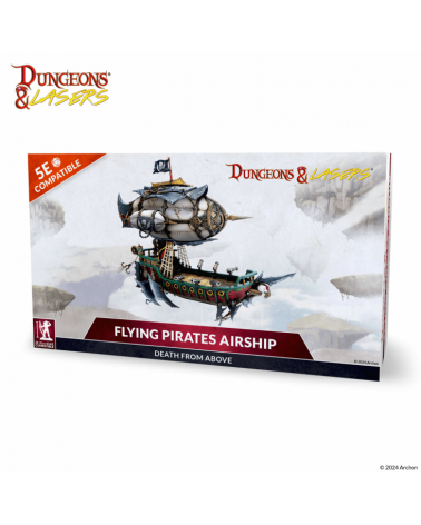 DUNGEONS & LASERS - FIGURINES - DEUSLAIR - FLYING PIRATES AIRSHIP