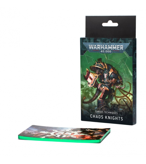 CARTES TECHNIQUES: CHAOS KNIGHTS (FRA)