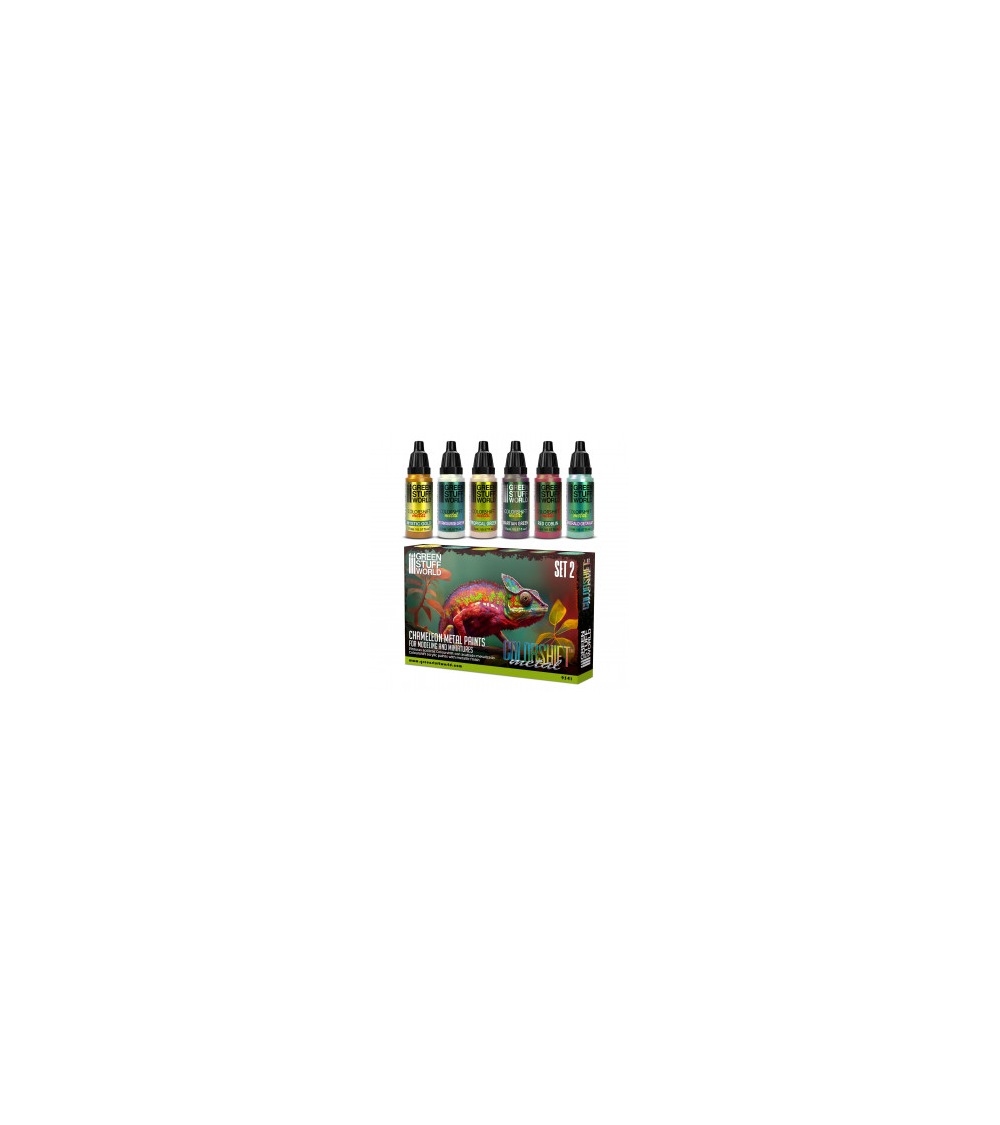 Peinture Acryliques Caméléons - Set 2