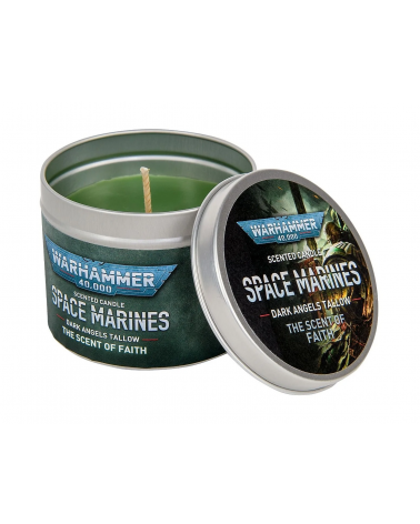 Warhammer 40,000 Space Marines Dark Angels Candle