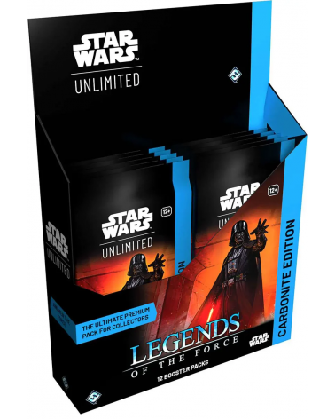 Legends of the Force Carbonite Booster Display (12 Booster) - Star Wars Unlimited - EN