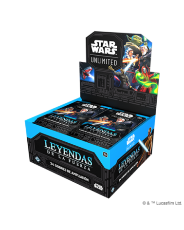 Legends of the Force Booster Display (24 Booster) - Star Wars Unlimited - FR