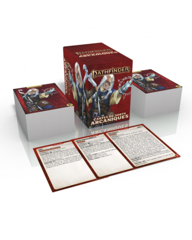 PATHFINDER 2 CARTES DE SORTS ARCANIQUES