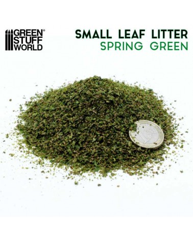 Small Leaf Litter - Spring Green