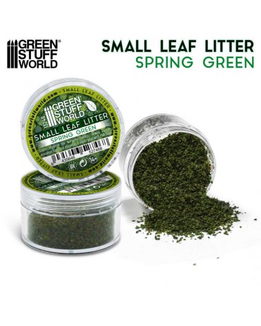 Small Leaf Litter - Spring Green