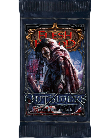 FLESH & BLOOD TCG - OUTSIDERS BOOSTER DISPLAY (24 PACKS) - EN