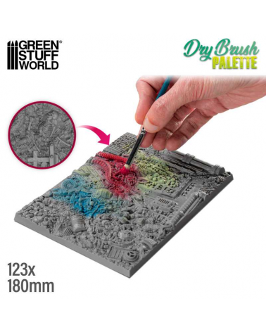 Drybrush texture palette