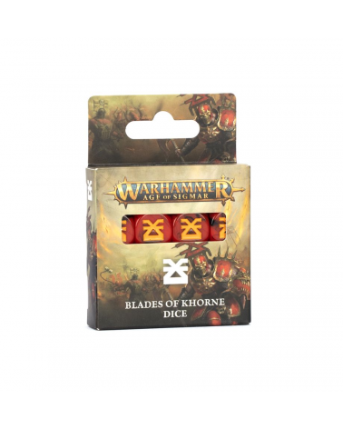 AGE OF SIGMAR: BLADES OF KHORNE DICE
