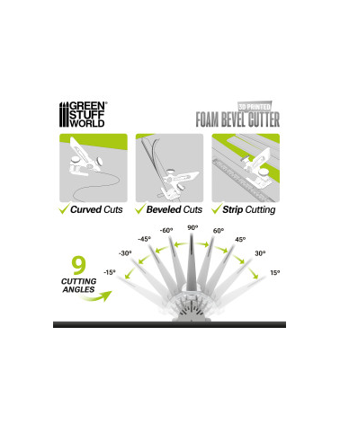 Outil pour decoupe angle / Foam Bevel Cutter