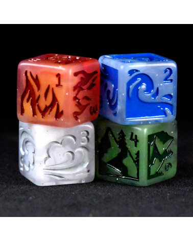 Forces of Nature 4D6 Set