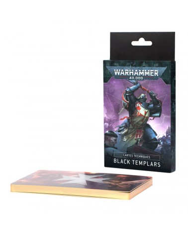 CARTES TECHNIQUES: BLACK TEMPLARS (FRA)