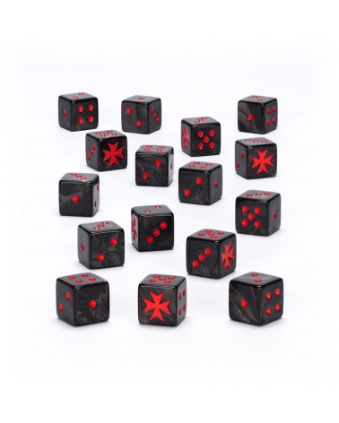 WARHAMMER 40000: BLACK TEMPLARS DICE