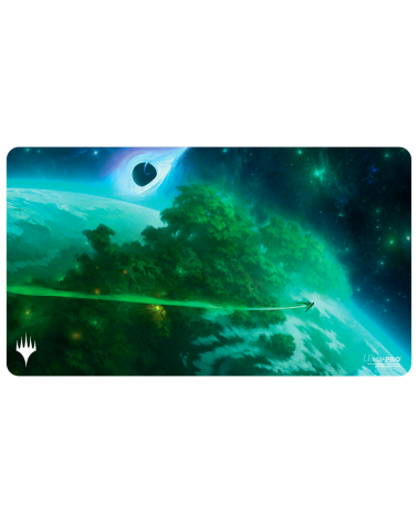 Edge of Eternities Playmat Mythic Land Green for Magic: The Gathering