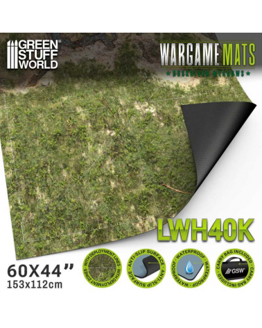 Neoprene Mat 44x60" Duskriver Meadows with deployment lines