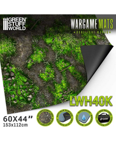 Neoprene Mat 44x60" Boneblight Marsh with deployment lines
