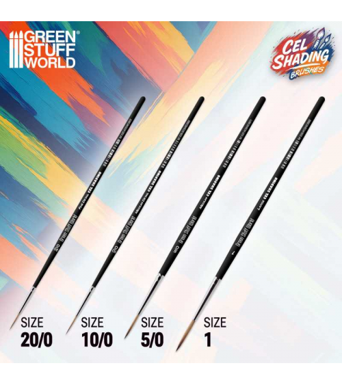 Synthetic Cel Shading Brushes Pack x4