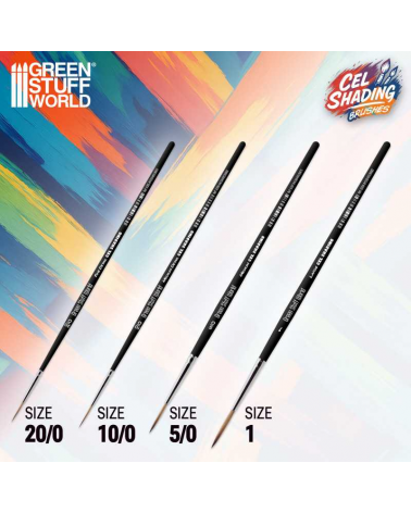 Synthetic Cel Shading Brushes Pack x4