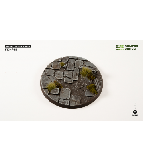 copy of Temple Bases - Round 90mm (x1)
