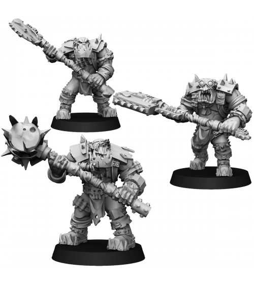 ORC SERG WITH HEAVY WEAPONS (3U)