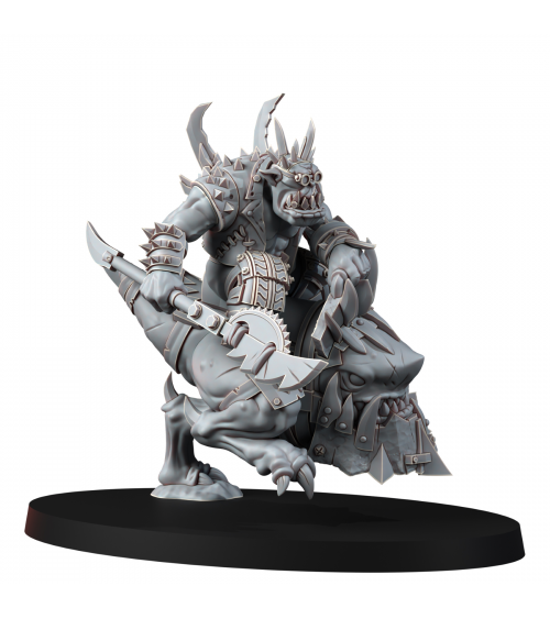 ORK SKWEEKL RIDER YAAR THE IRON HEDGEHOG
