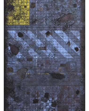 44"x60" Double G-Mat: Cyberpunk and Mars
